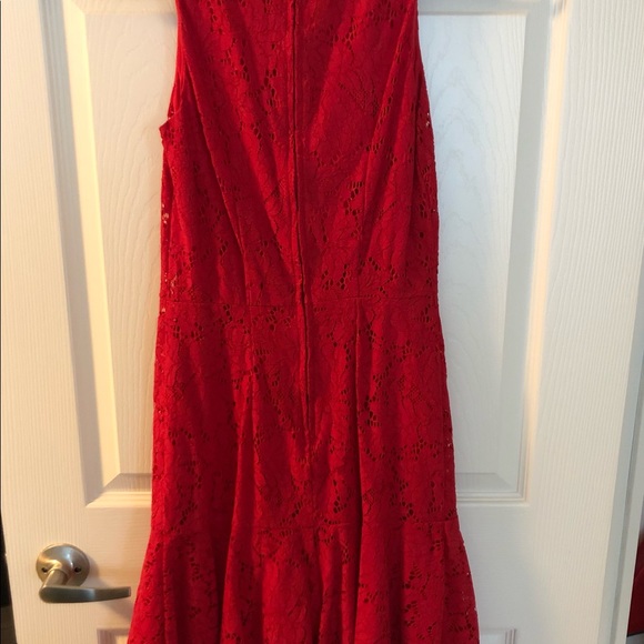 Red lace dress NWT - Picture 4 of 5